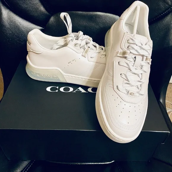 Coach Citysole Court White Sneaker Size US